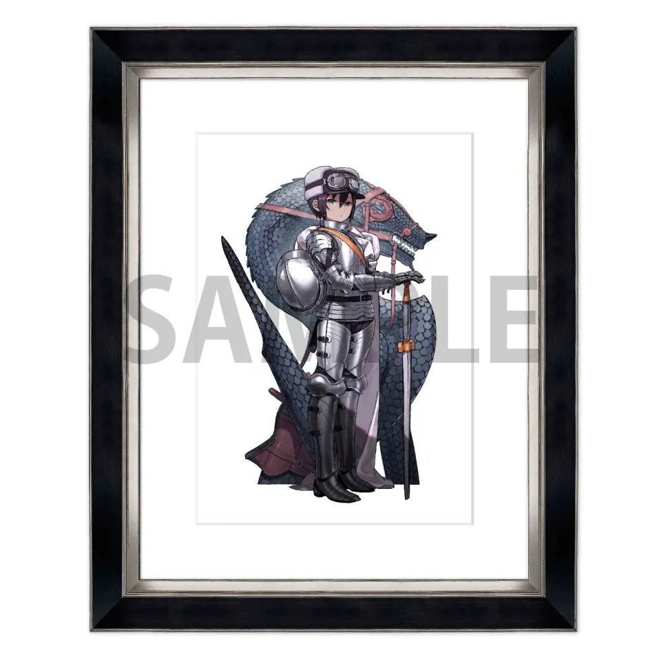 Kino's Journey: The Beautiful World 25th Anniversary A5 Chara Fine Graph A Knight Kino