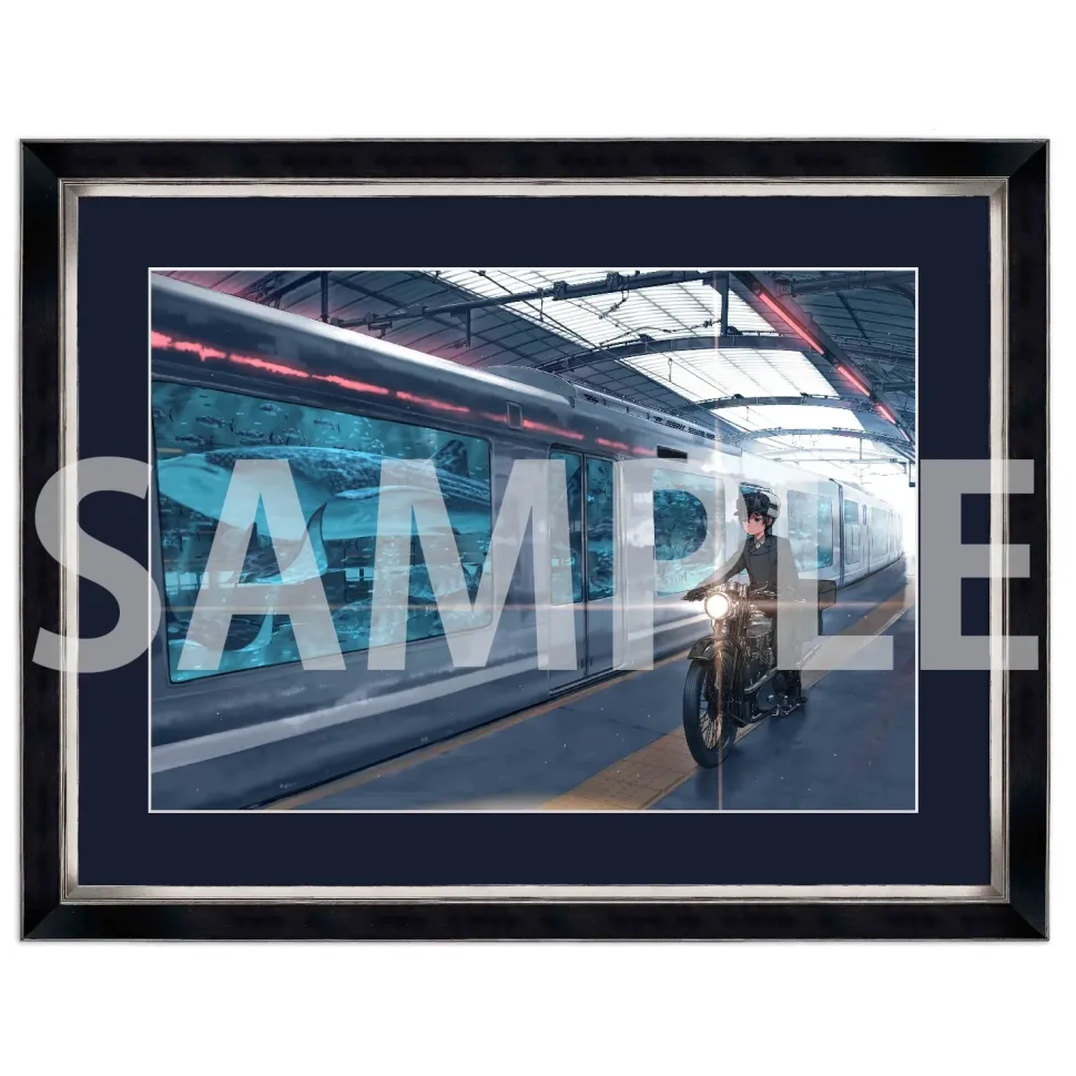 Kino's Journey: The Beautiful World 25th Anniversary B4 Chara Fine Graph C Station