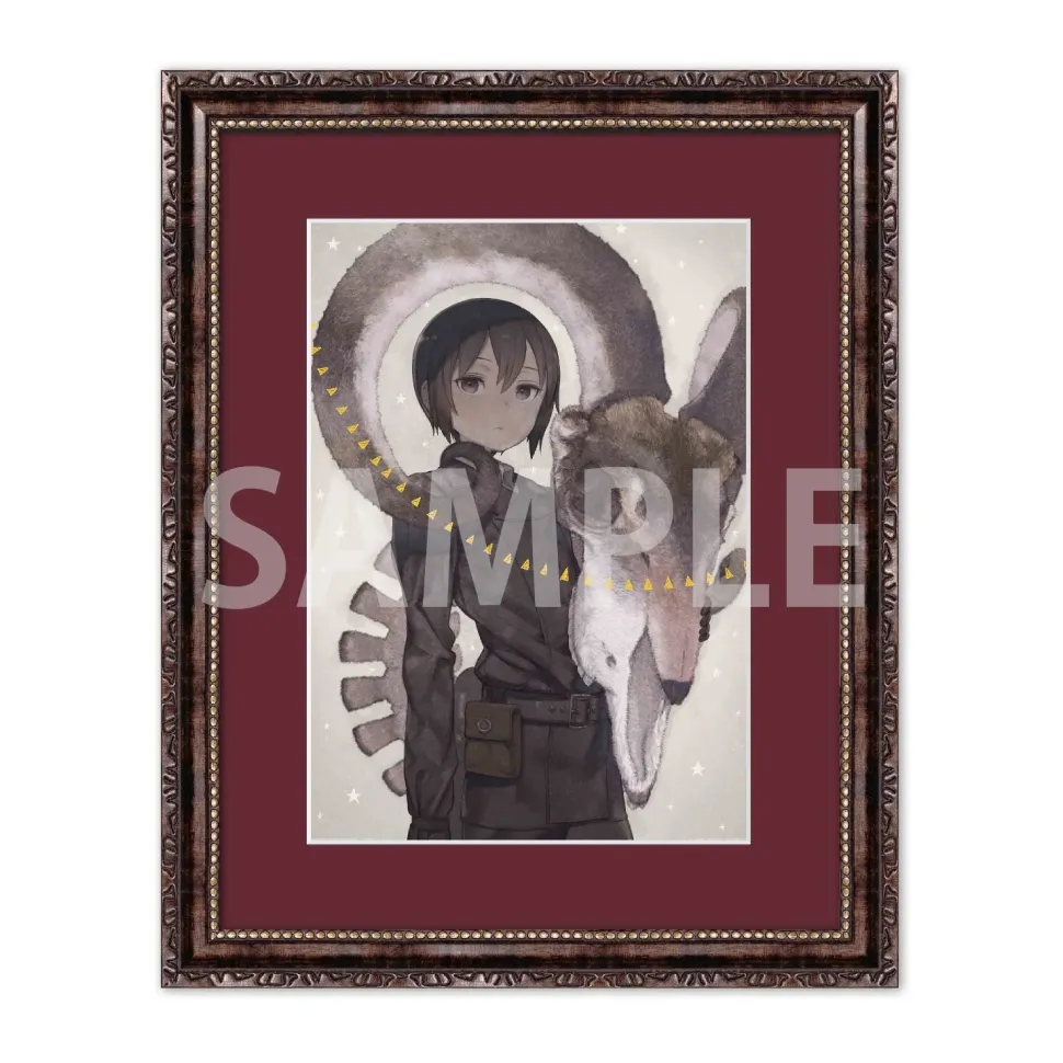 Kino's Journey: The Beautiful World 25th Anniversary A5 Chara Fine Graph C ⅩⅩⅢ Cover Illustration