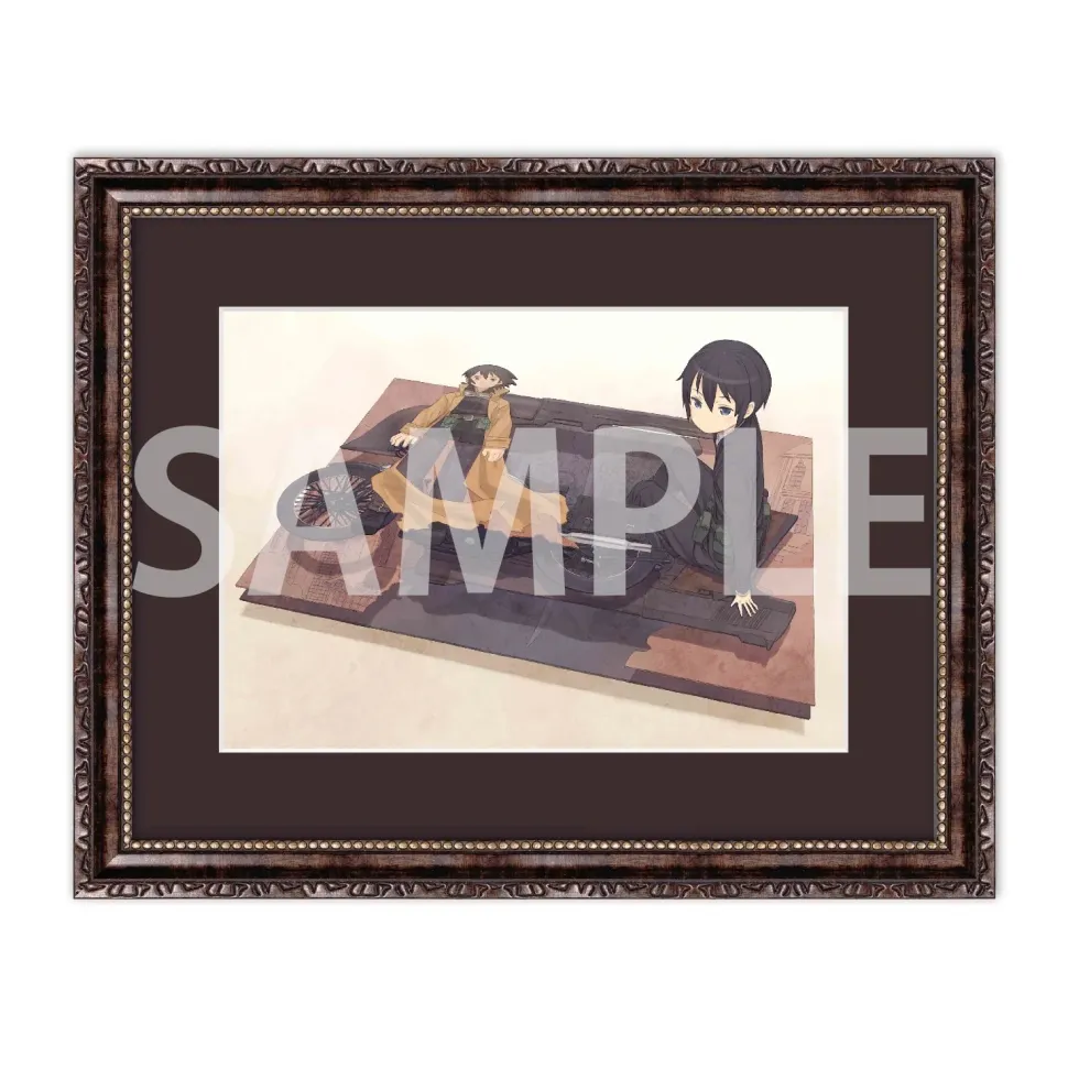 Kino's Journey: The Beautiful World 25th Anniversary A5 Chara Fine Graph D From the noir Artbook