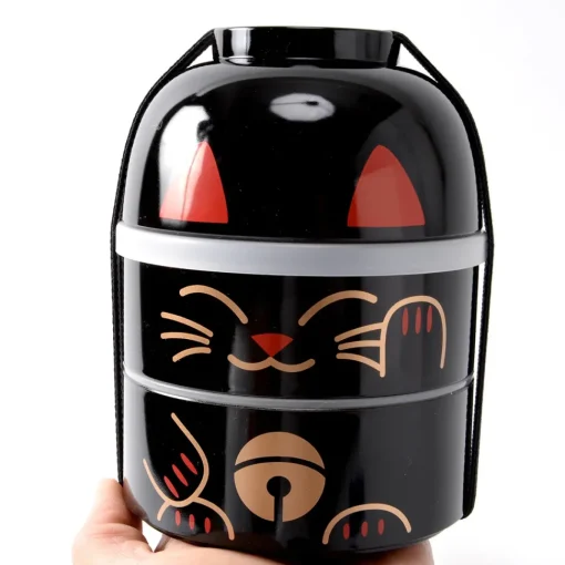 Kokeshi Maneki-Neko Big Bento Boxes