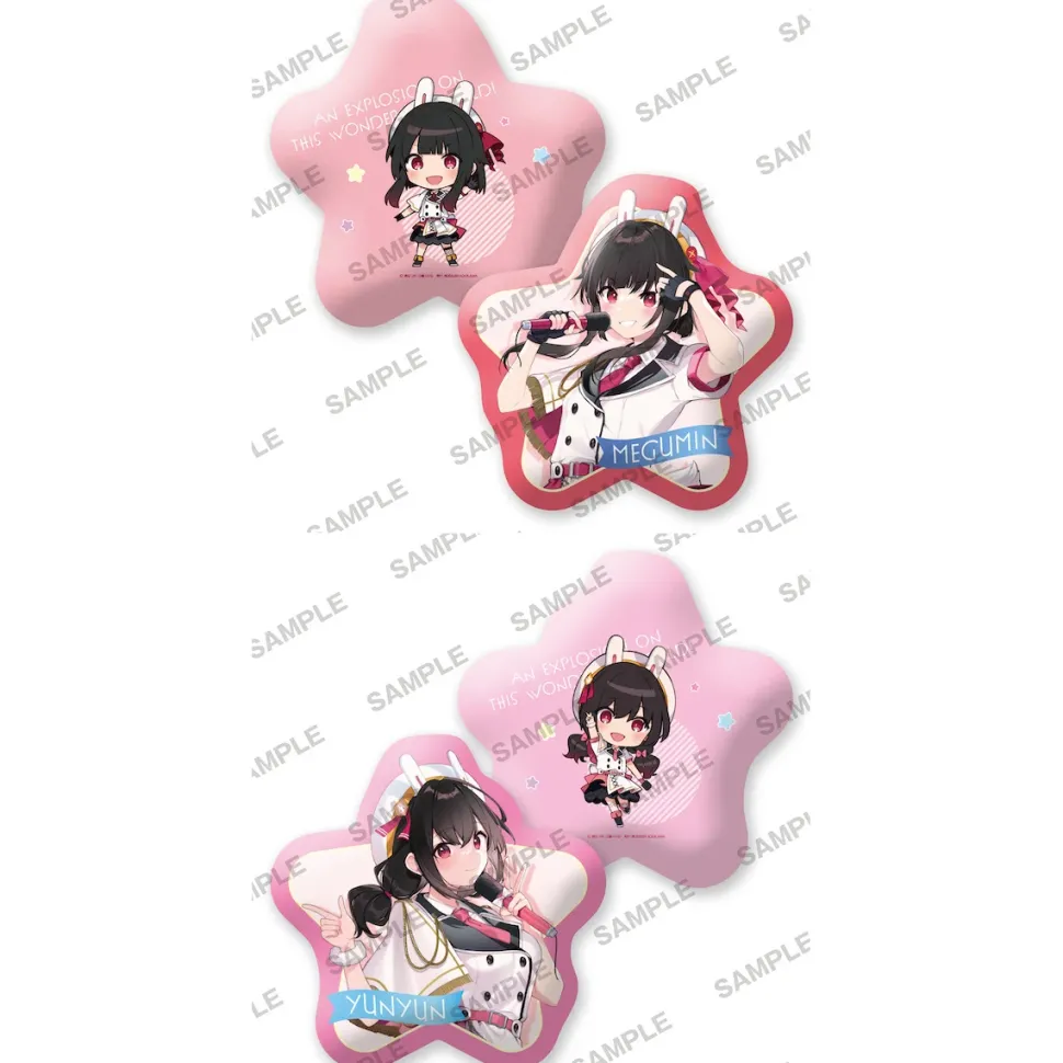 KonoSuba: An Explosion on This Wonderful World! Anime Adaptation Commemoration Fair Specially Drawn Die-cut Cushion