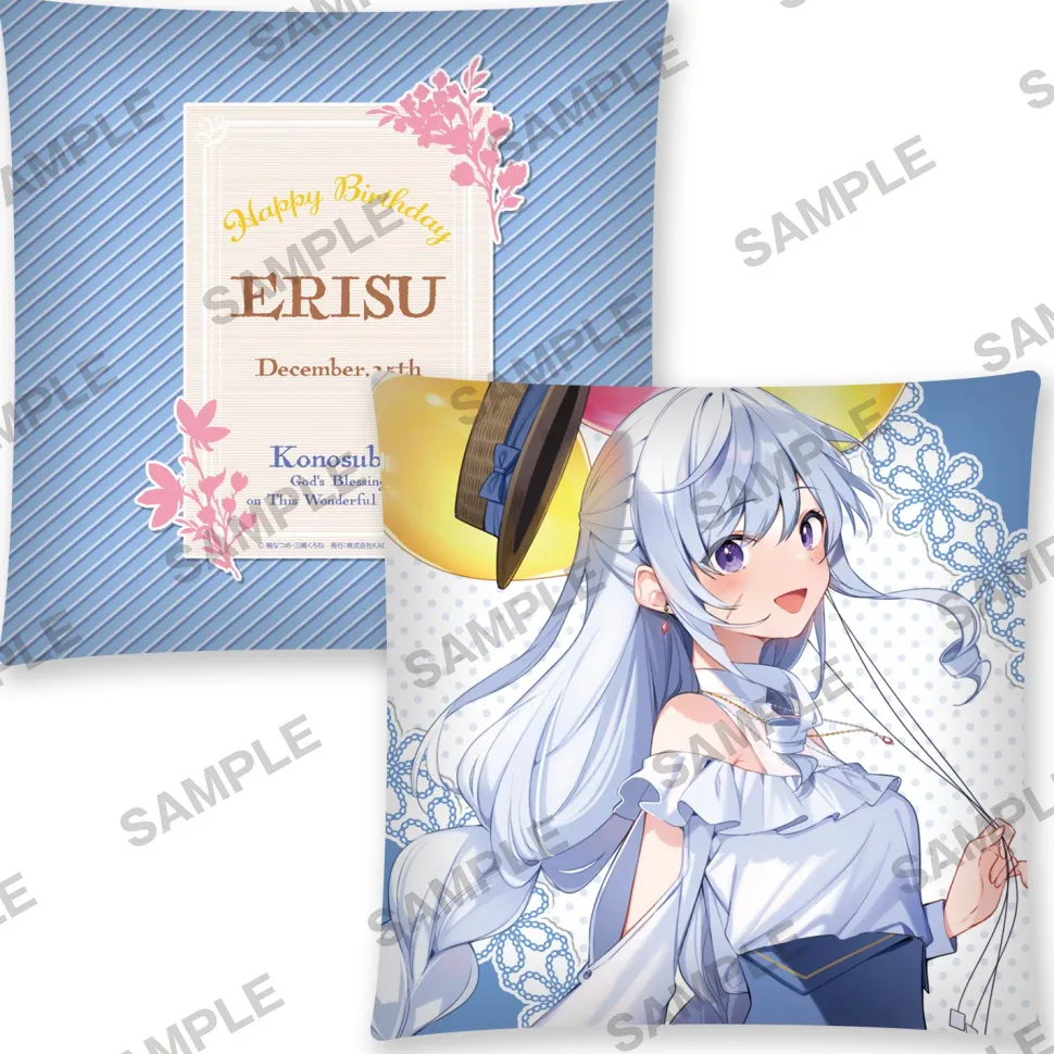 KonoSuba: God’s Blessing on This Wonderful World! Birthday Celebration 2023: Newly Drawn Large Cushion Eris