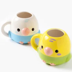 Kotori Tai Bird Die-Cut Mugs
