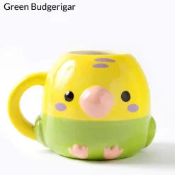 Kotori Tai Bird Die-Cut Mugs