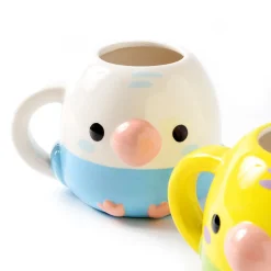 Kotori Tai Bird Die-Cut Mugs