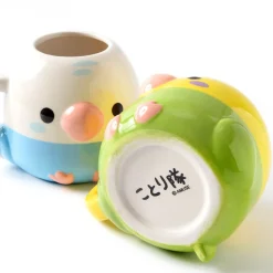 Kotori Tai Bird Die-Cut Mugs