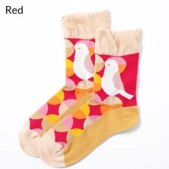 KOTORITACHI Short Crew Java Sparrow Socks