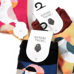 KOTORITACHI Short Crew Java Sparrow Socks