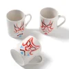 Kumadori Kabuki Face Mugs