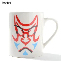 Kumadori Kabuki Face Mugs