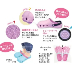 Ladies Monster Sandals