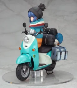 Laid-Back Camp Rin Shima w/ Scooter 1/10 Scale Figure (Re-run)