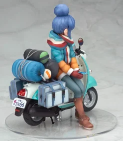 Laid-Back Camp Rin Shima w/ Scooter 1/10 Scale Figure (Re-run)