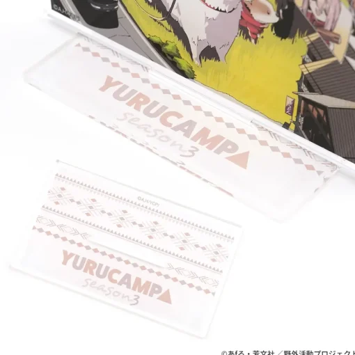 Laid-Back Camp Season 3 Acrylic Stand Comic Vol. 12 Cover Ver.