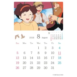 Laputa: Castle in the Sky 2018 Stained Frame Calendar