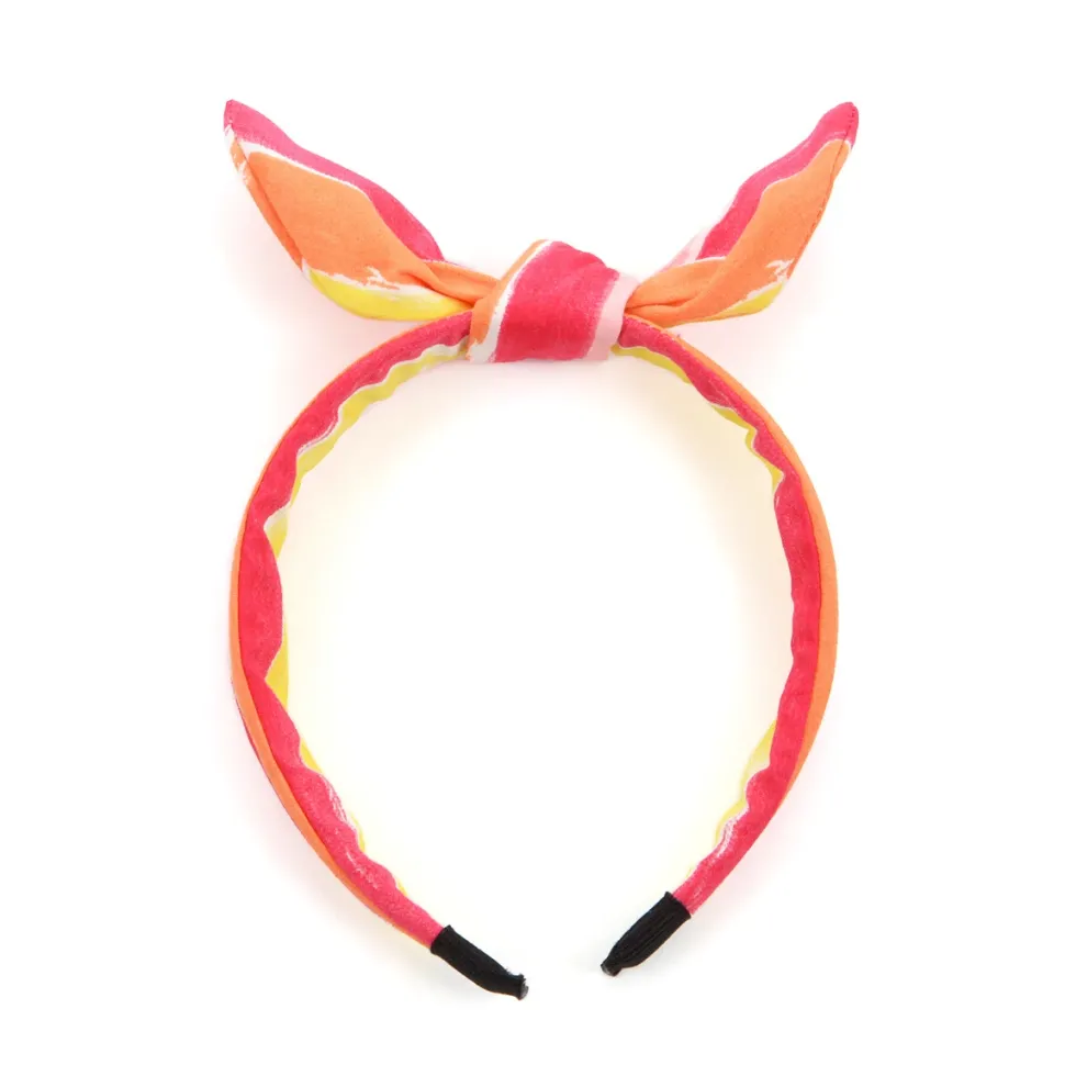 Le cocone Adult Resort Artsy Striped Ribbon Katyusha Headband