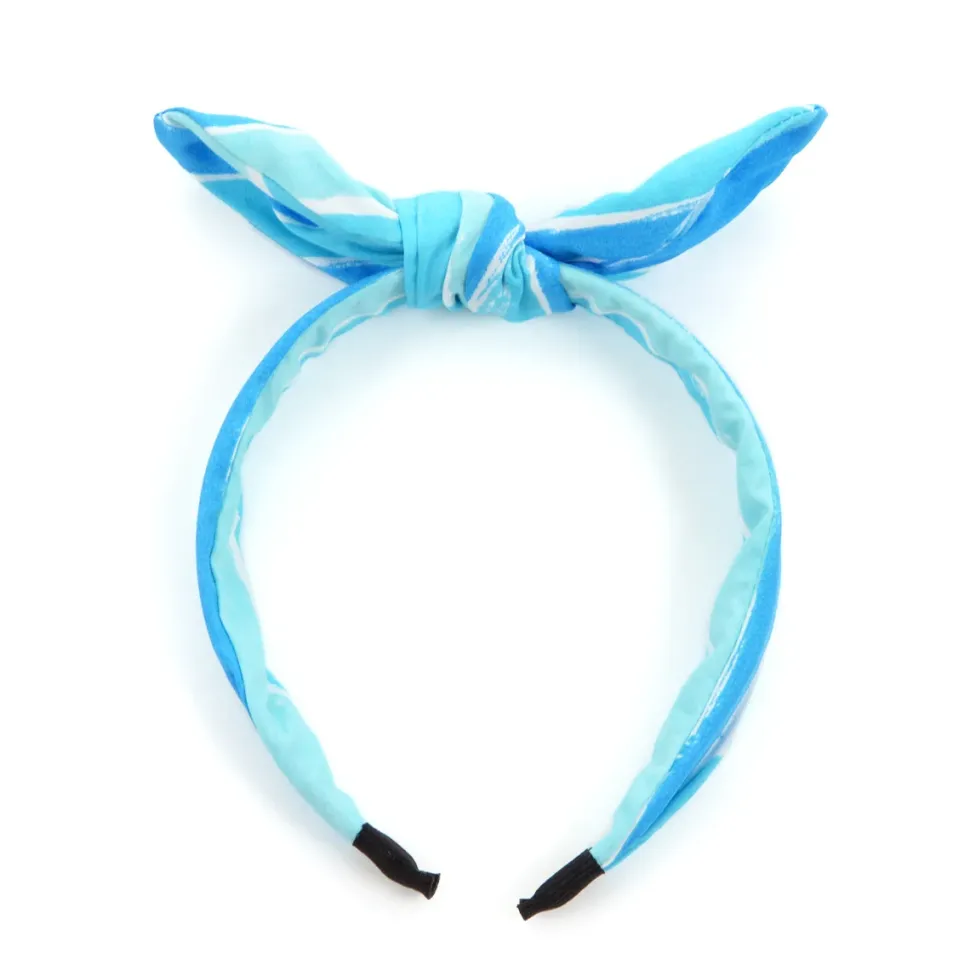 Le cocone Adult Resort Artsy Striped Ribbon Katyusha Headband