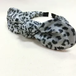 Le cocone Leopard Print Ribbon Katyusha
