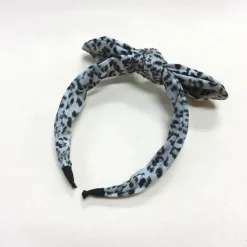 Le cocone Leopard Print Ribbon Katyusha