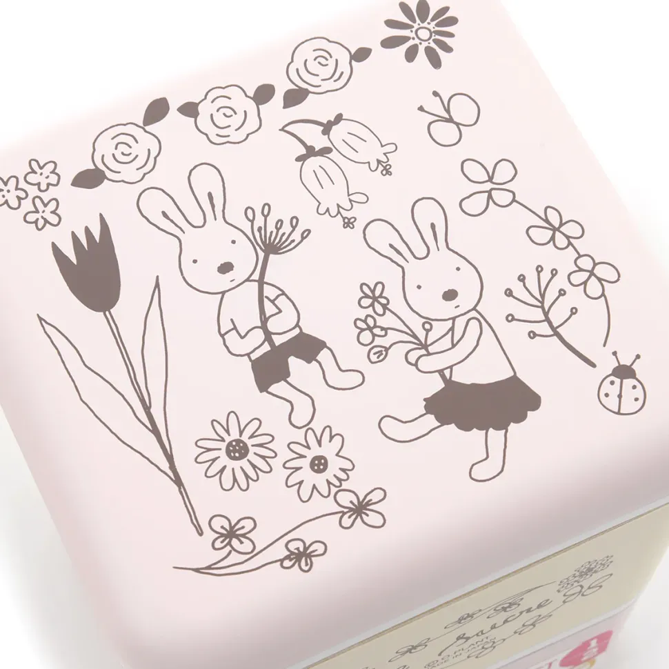 le sucre Lacquerware 2-Tier Square Lunch Box