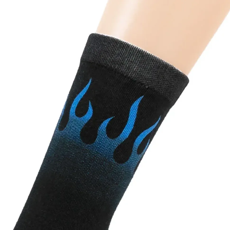 LISTEN FLAVOR 2021 Anniversary Collection Blue Fire Socks