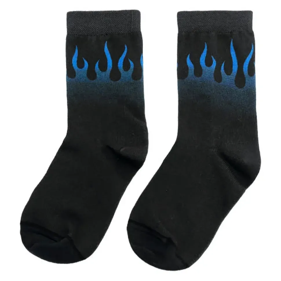 LISTEN FLAVOR 2021 Anniversary Collection Blue Fire Socks