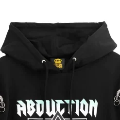 LISTEN FLAVOR Alien Abduction Zippered Shoulder Hoodie