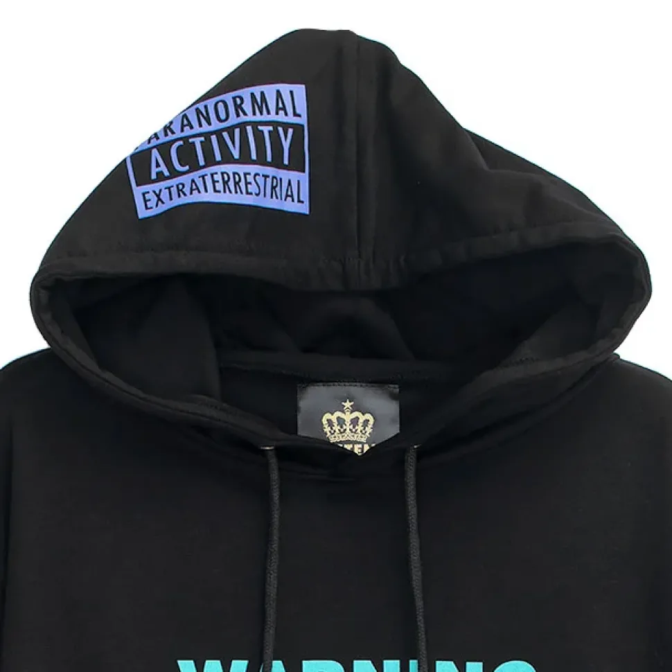 LISTEN FLAVOR Alien Separate Sleeve Belt Hoodie