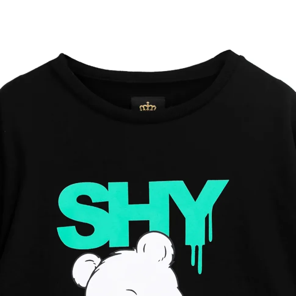 LISTEN FLAVOR Angel Bear Big Pullover