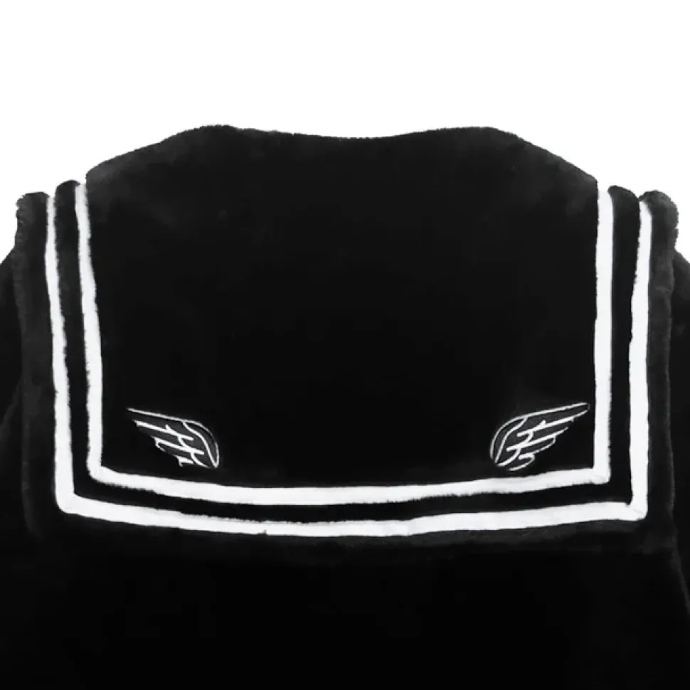 LISTEN FLAVOR Angel Sailor Boa Blouson