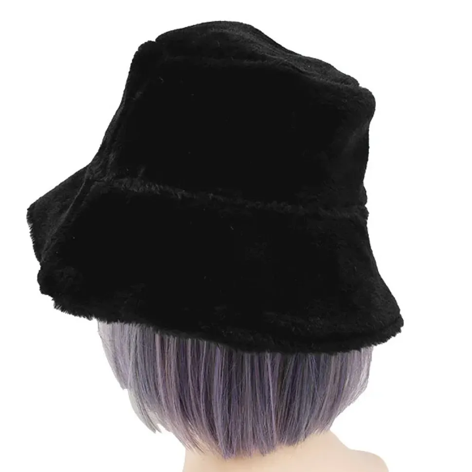 LISTEN FLAVOR Angel Wings Fur Bucket Hat
