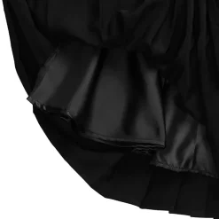 LISTEN FLAVOR Barbed Wire Chain Pleated Skirt