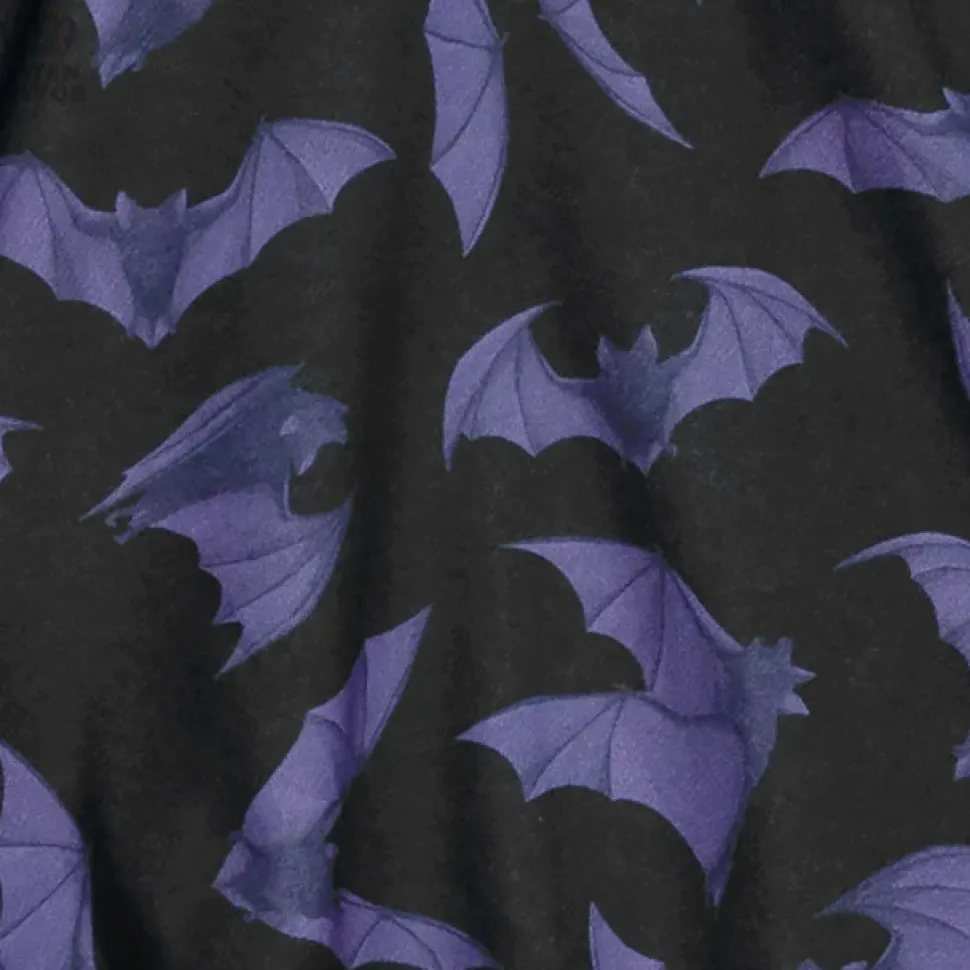 LISTEN FLAVOR Bat Double Zipper Hoodie