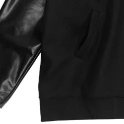 LISTEN FLAVOR Black Devil Heart Leather Sleeve Sutajan