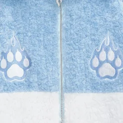 LISTEN FLAVOR Cat Ear Fire Boa Blouson