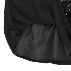 LISTEN FLAVOR Center Zip Skirt w/ Chain