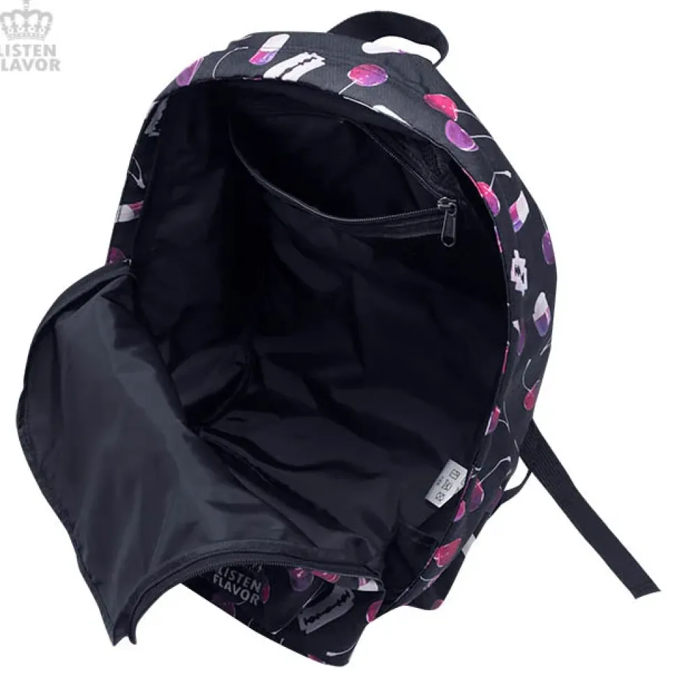 LISTEN FLAVOR Cherry Backpack