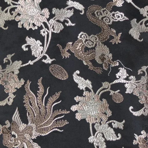 LISTEN FLAVOR China Brocade Shirt