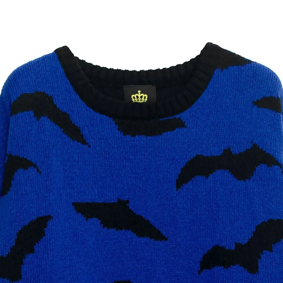 LISTEN FLAVOR Dark Night Bat Knit