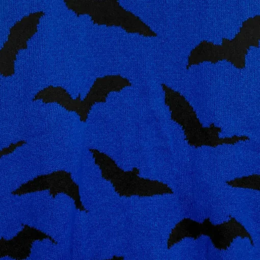 LISTEN FLAVOR Dark Night Bat Knit