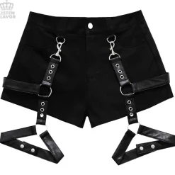 LISTEN FLAVOR Detachable Harness Garter Belt Shorts