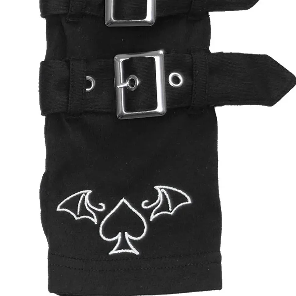 LISTEN FLAVOR Devil Heart Triple Belt Arm Warmer
