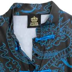 LISTEN FLAVOR Dragon Pattern China Shirt