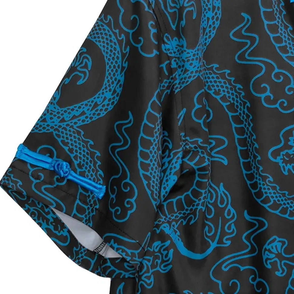 LISTEN FLAVOR Dragon Pattern China Shirt