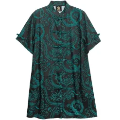 LISTEN FLAVOR Dragon Pattern China Shirt