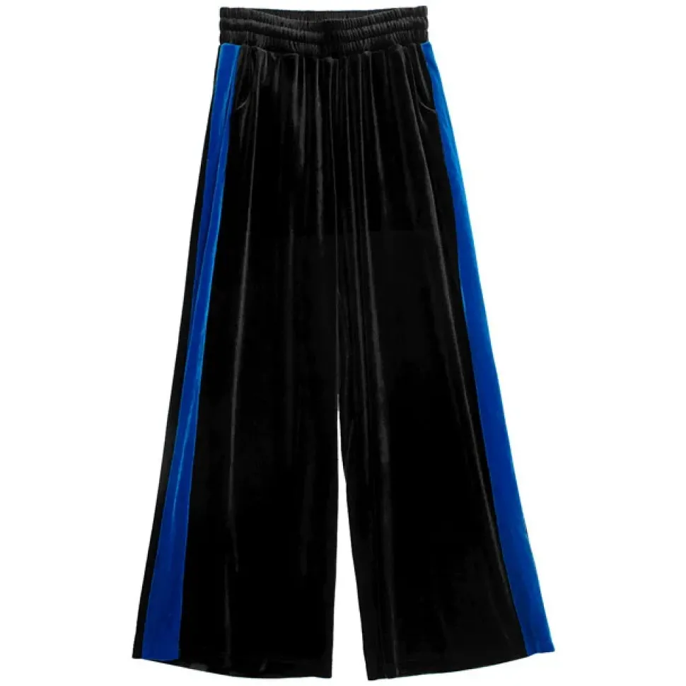 LISTEN FLAVOR Dragon Velour Track Pants