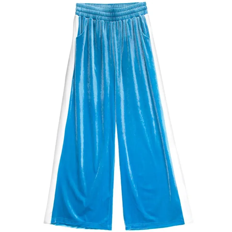 LISTEN FLAVOR Dragon Velour Track Pants