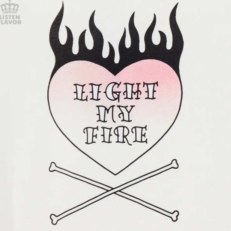 LISTEN FLAVOR Fiery Heart Cutsew