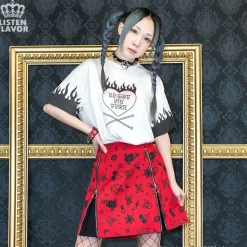 LISTEN FLAVOR Fiery Heart Cutsew